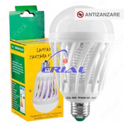 LAMPADINA LED E27 7W ANTIZANZARA
